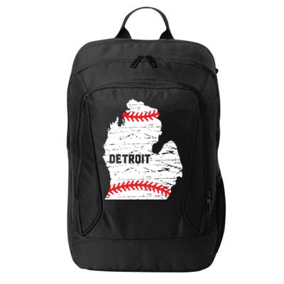 Detroit Michigan Baseball City Backpack