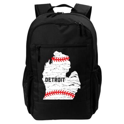 Detroit Michigan Baseball Backpack