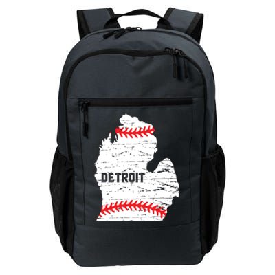 Detroit Michigan Baseball Daily Commute Backpack