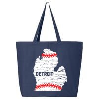 Detroit Michigan Baseball 25L Jumbo Tote