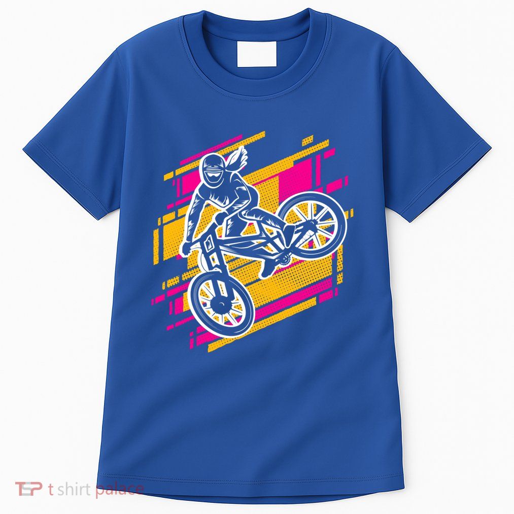 Downhill Mtb Biking Mountain Bike Cool Gift Tall T-Shirt