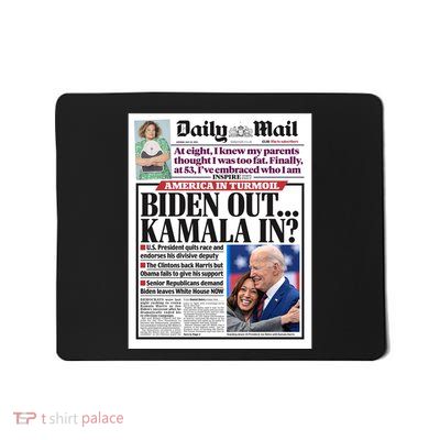 Daily Mail Biden Out Kamala In Mousepad