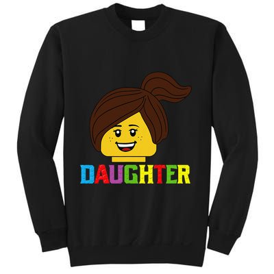 Daughter Master Builder Building Blocks Matching Family Sweatshirt