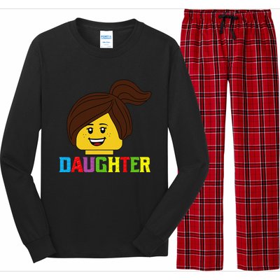 Daughter Master Builder Building Blocks Matching Family Long Sleeve Pajama Set