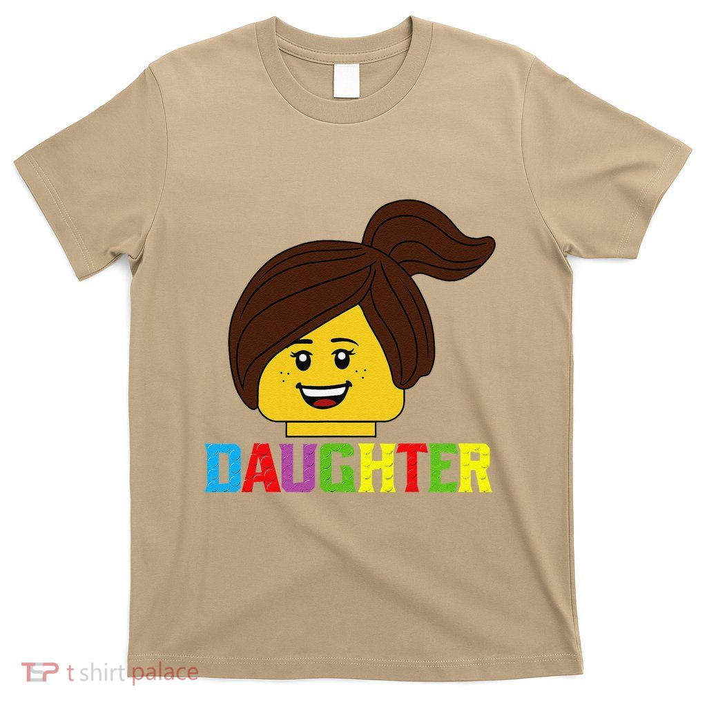 Daughter Master Builder Building Blocks Matching Family T-Shirt