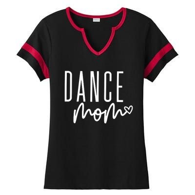 Dance Mom Ballet Dancing Mom Life Girl Dance Mama VNeck Ladies Halftime Notch Neck Tee