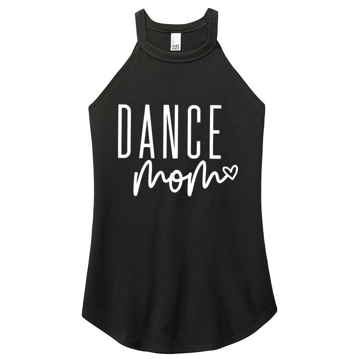 Dance Mom Ballet Dancing Mom Life Girl Dance Mama VNeck Women's Perfect Tri Rocker Tank