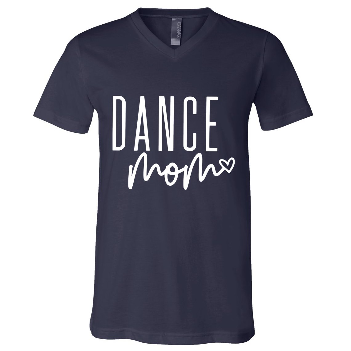 Dance Mom Ballet Dancing Mom Life Girl Dance Mama VNeck V-Neck T-Shirt
