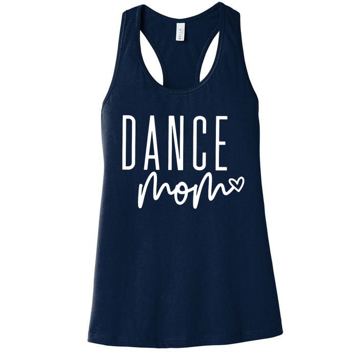 Dance Mom Ballet Dancing Mom Life Girl Dance Mama VNeck Women's Racerback Tank