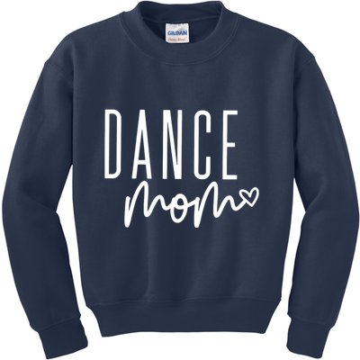 Dance Mom Ballet Dancing Mom Life Girl Dance Mama VNeck Kids Sweatshirt