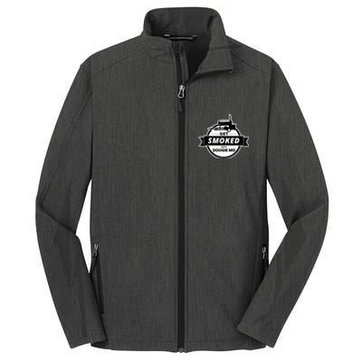 Dougie Mo Bbq Catering Exclusive Custom Clothing Get Smoked Core Soft Shell Jacket