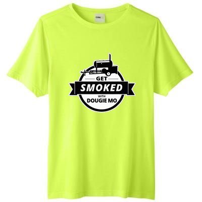 Dougie Mo Bbq Catering Exclusive Custom Clothing Get Smoked Tall Fusion ChromaSoft Performance T-Shirt