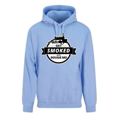 Dougie Mo Bbq Catering Exclusive Custom Clothing Get Smoked Unisex Surf Hoodie