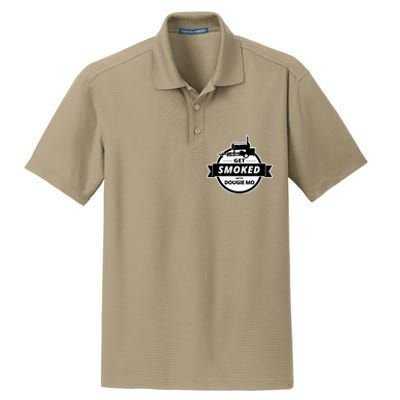 Dougie Mo Bbq Catering Exclusive Custom Clothing Get Smoked Dry Zone Grid Polo