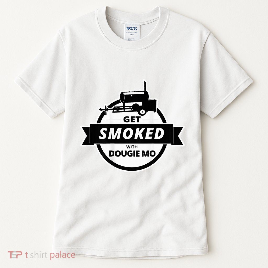 Dougie Mo Bbq Catering Exclusive Custom Clothing Get Smoked Tall T-Shirt