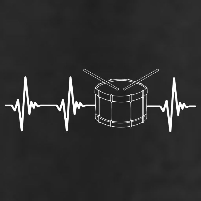 Drumline Marching Band Drumline Heartbeat Tee 15oz Campfire Ceramic Mug