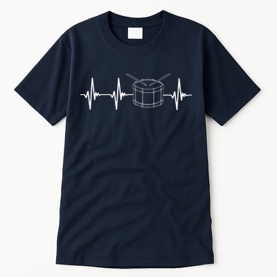 Drumline Marching Band Drumline Heartbeat Tee Tall T-Shirt