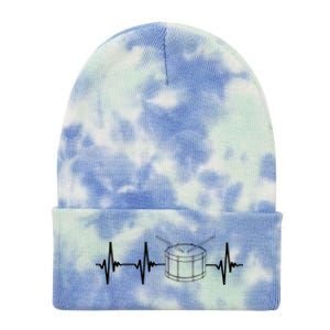 Drumline Marching Band Drumline Heartbeat Tee Tie Dye 12in Knit Beanie