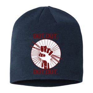 Dut Marching Band Drum Line Musician Sustainable Beanie