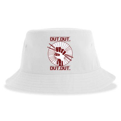 Dut Marching Band Drum Line Musician Sustainable Bucket Hat