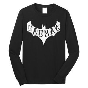 Dad Man Bat Dad Long Sleeve Shirt