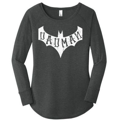 Dad Man Bat Dad Women's Perfect Tri Tunic Long Sleeve Shirt