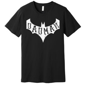 Dad Man Bat Dad Premium T-Shirt