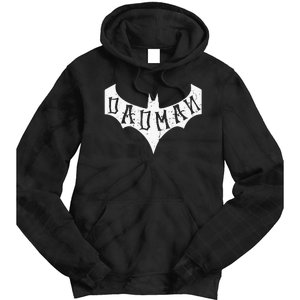 Dad Man Bat Dad Tie Dye Hoodie