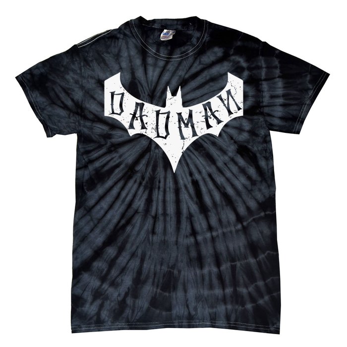 Dad Man Bat Dad Tie-Dye T-Shirt