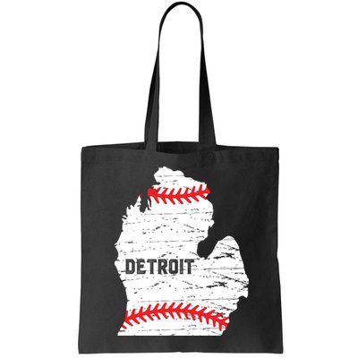 Detroit Michigan Baseball Bag