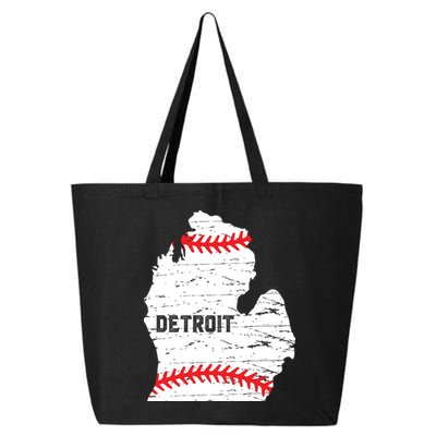 Detroit Michigan Baseball 25L Jumbo Tote
