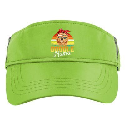 Doodle Mama Best Goldendoodle Mom Ever Mother's Day Dog Mom Adult Drive Performance Visor