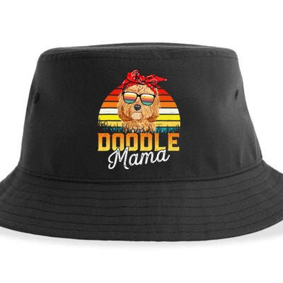 Doodle Mama Best Goldendoodle Mom Ever Mother's Day Dog Mom Sustainable Bucket Hat