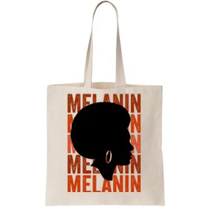 Dope Melanin Black Afro African American Mom Aunt Gift Tote Bag