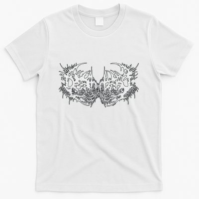 Death Metal Band Logo Symbol Font Metalhead Musician T-Shirt