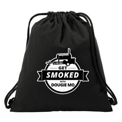 Dougie Mo Bbq Catering Exclusive Custom Clothing Get Smoked Drawstring Bag