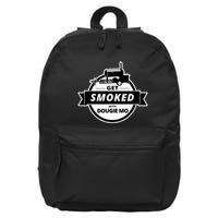Dougie Mo Bbq Catering Exclusive Custom Clothing Get Smoked 16 in Basic Backpack