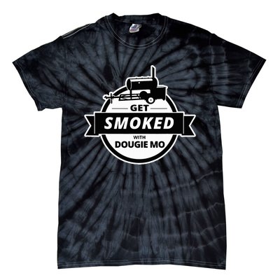 Dougie Mo Bbq Catering Exclusive Custom Clothing Get Smoked Tie-Dye T-Shirt