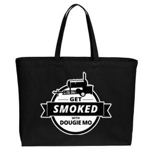 Dougie Mo Bbq Catering Exclusive Custom Clothing Get Smoked Cotton Canvas Jumbo Tote