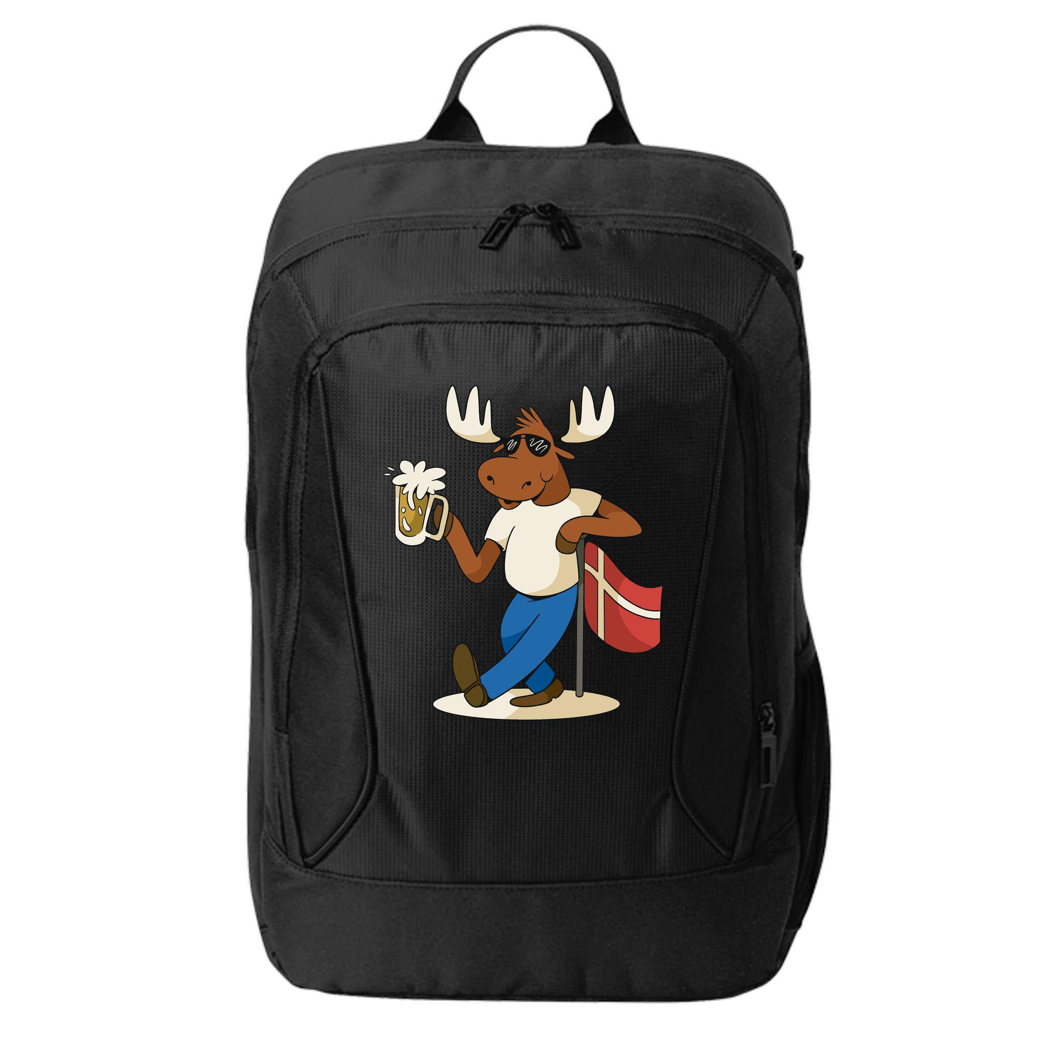 Denmark Moose Beer City Backpack