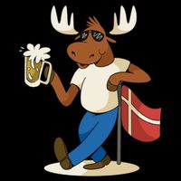 Denmark Moose Beer City Backpack