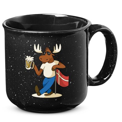 Denmark Moose Beer 15oz Campfire Ceramic Mug