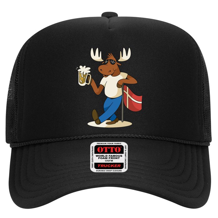 Denmark Moose Beer Trucker Hat