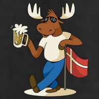 Denmark Moose Beer Trucker Hat
