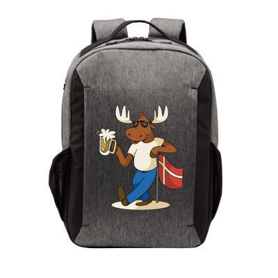 Denmark Moose Beer Vector Backpack