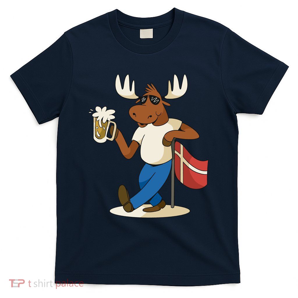 Denmark Moose Beer T-Shirt