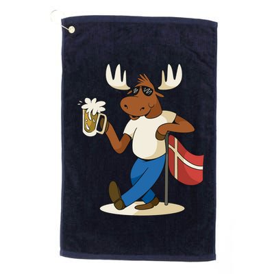 Denmark Moose Beer Golf Towel