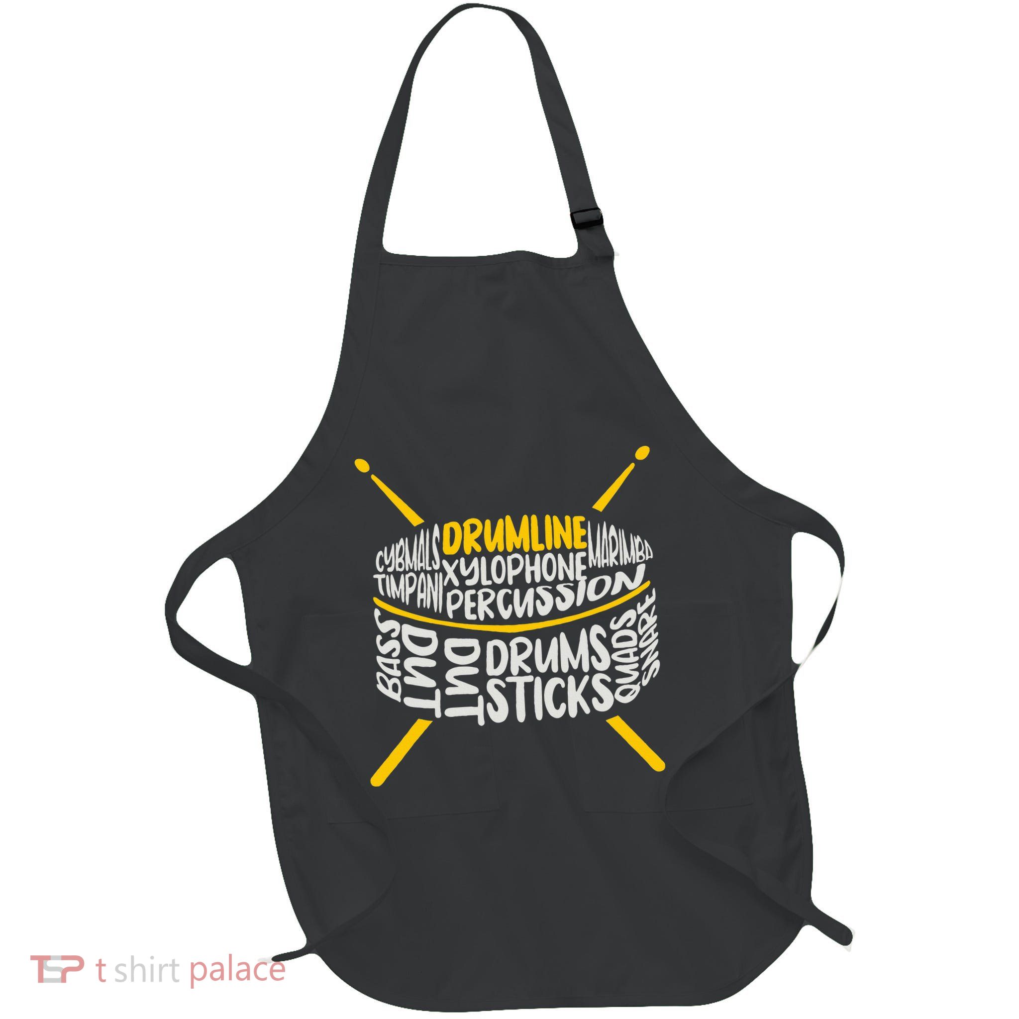 Drumline Marching Band School Band Apron