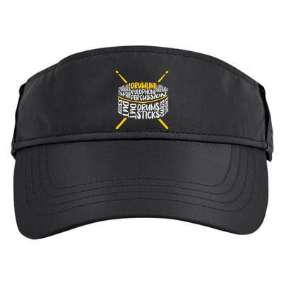 Drumline Marching Band School Band Adult Drive Performance Visor