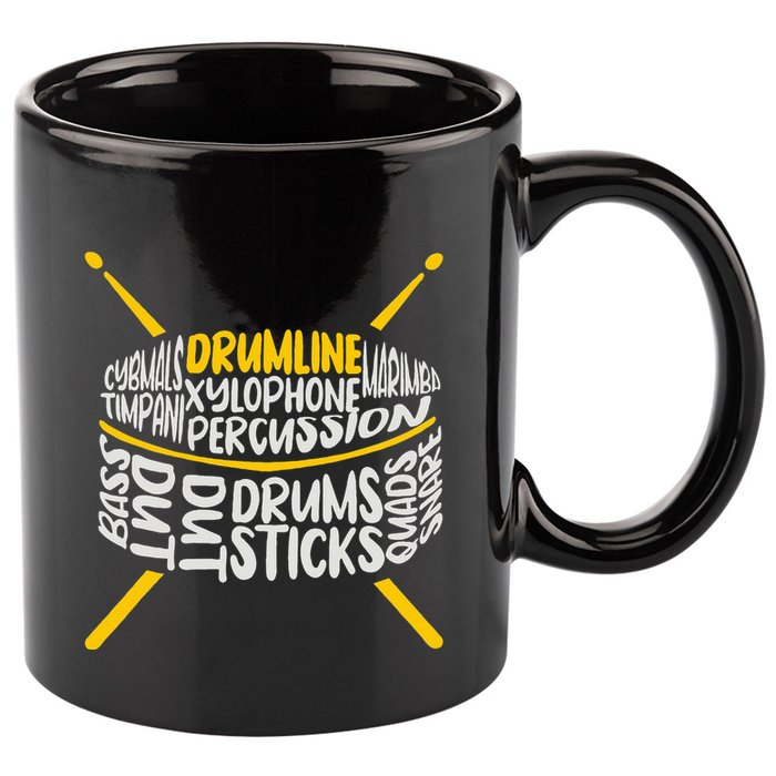 Drumline Marching Band School Band 11oz C Handle Ceramic Mug